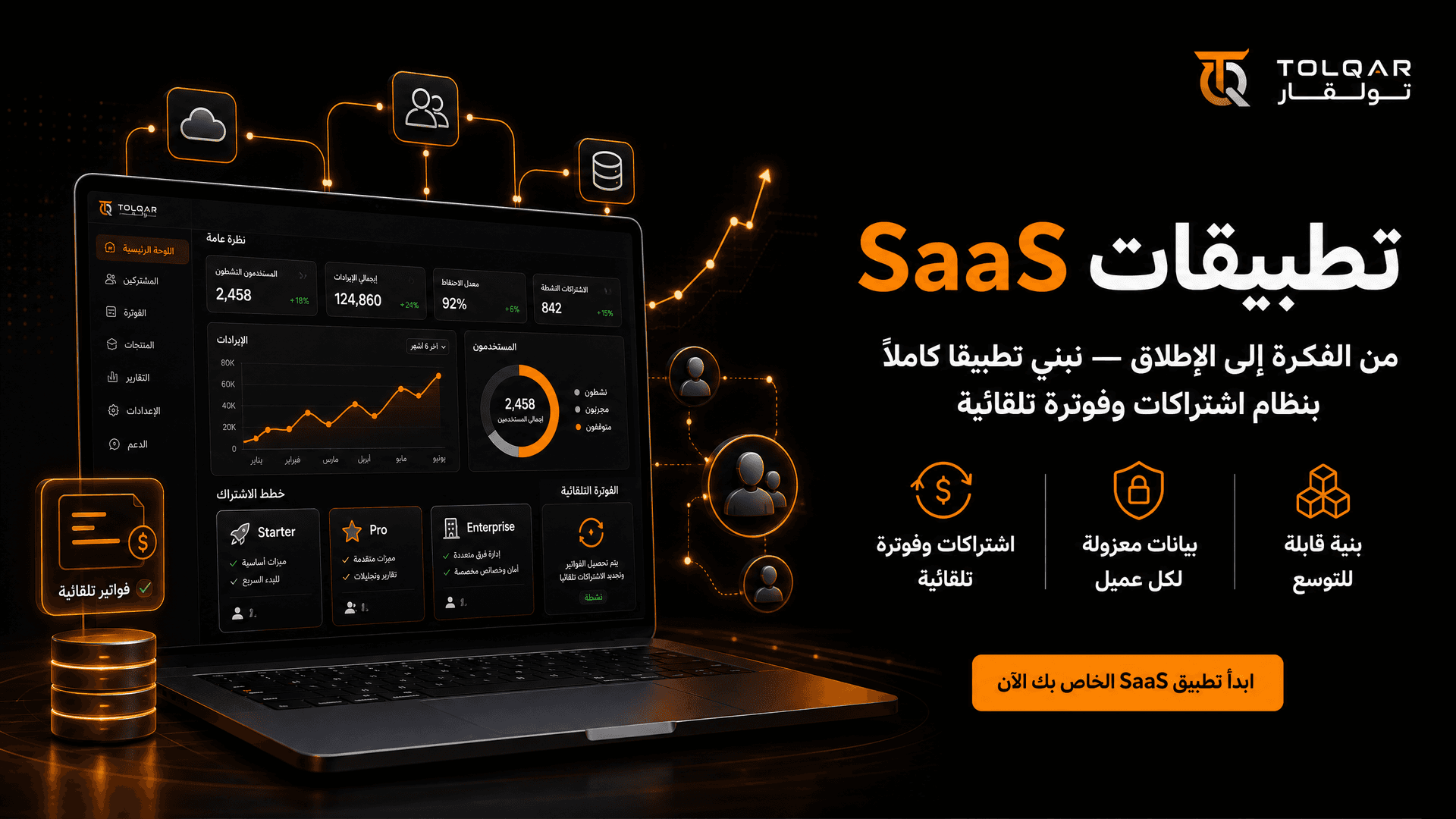 تطبيقات SaaS